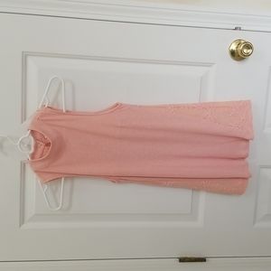 Women's top, peach, high neck, Candie's S